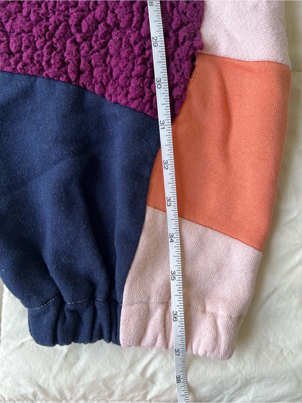 Urban Reworks Colorblock Patchwork Sweatpants - Picture 5 of 8